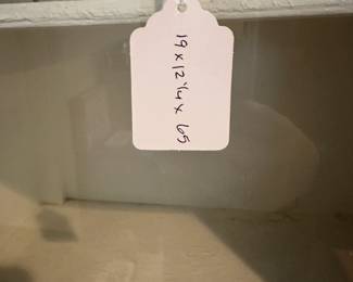 A75 - $95 Vintage Bathroom Storage Cabinet - measures 19" wide, 12" deep, 65" tall. Very good vintage condition. 