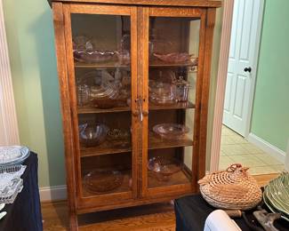 $150 cabinet - measures 40" wide, 18" deep, 60.5" tall