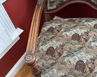 A34 - $150.  Dining Table & Chairs.  Good Condition. Sturdy! Measures 44" wide, 69.5" long, 30.5" tall (without leaves)Includes two 11" leaves  (adds 22"). 