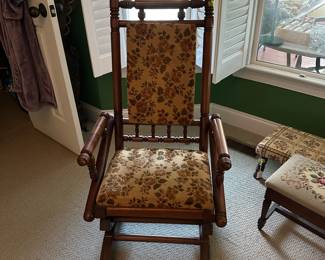 A79 - $65 Rocking Chair - measures 22.5" wide, 28" deep, 43" tall