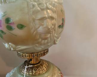 A11 - $95 - Gone with the Wind Lamp. Measures 19.5" tall. 