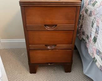 A58 - $40 Kent Coffey Night Stand - Measures 16" wide, 14" deep, 25.5" tall