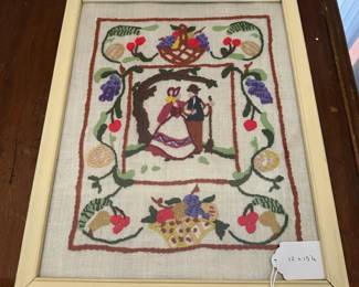 A50 - $10 Embroidery - Measures 12" x 15.5" 