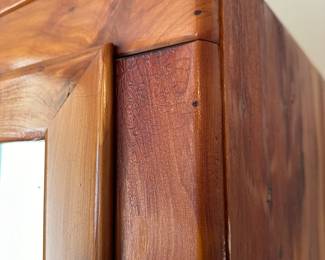 A54 - $125 cabinet - measures 37.5" wide, 20.5" deep, 73.5" tall