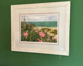 A80 - $125 "Surfside Blooming" signed Kenny Glenn - Measures 37" wide, 30.5" tall