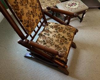 A79 - $65 Rocking Chair - measures 22.5" wide, 28" deep, 43" tall
