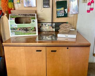 Cabinet and Garage Tools and Gardening