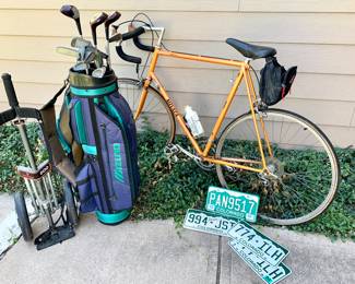 Mizuno Golf Bag, Miyata Men's Bike