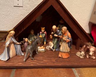 1951 Goebel Hummel Nativity set 