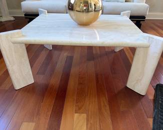 Travertine Table