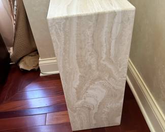 Travertine base