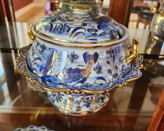 Oriental Soup Terrine - Porcelain