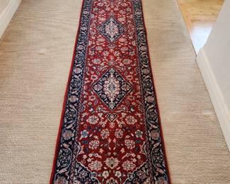 Handmade Persian Runner - 132" x 27"