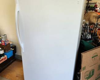 In working condition...Maytag Upright Freezer. 