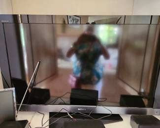 Large Sony Flat Screen TV 