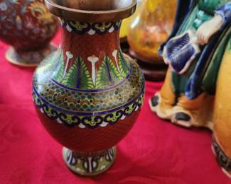 Chinese Cloisonne Vase
