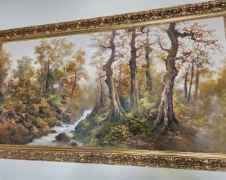 Oil on Canvas signed by Artist. 