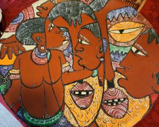 Art piece by John B. Mainga - African 