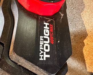 This is a terrific 40 V. Hyper Tough Battery Operated Chain Saw! WORKS PERFECTLY! Charged and ready to go! 