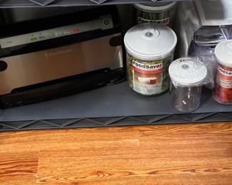 A pair of Foodsaver Food Vacuum Systems! Accessories! 