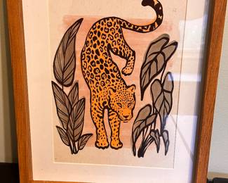 Sweet Framed Leopard Print! 