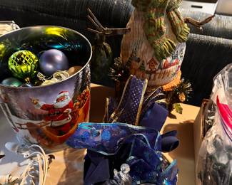 Lots of LED Christmas Lights and decorations! 