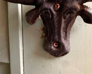 Cow design on the dinner bell! 