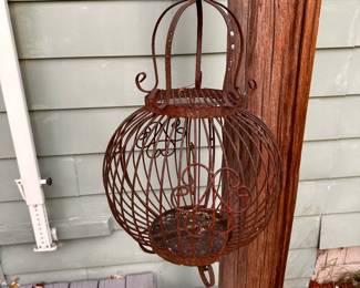 A rustic garden piece! 