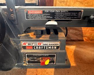 Great Sears Craftsman Disk/Belt Sander! Works perfectly! 