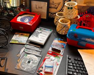 More decorative items, VIDEO GAMES and what nots! 