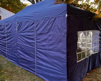 Our 10x20 tent is up in the backyard and is FILLED with crafting and floral design items! Also, there is a small barn next to the tent that too is full! If you, or anyone you know is a crafter/flower designer, WE HAVE IT! 