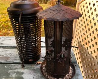 Bird feeder and bug zapper! 