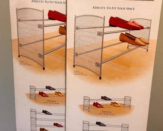 Two MINT NEW Shoe Racks! 