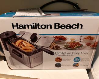 Hamilton Beach Deep Fryer! 
