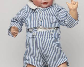 Simon & Halbig #1428 Boy Character Doll