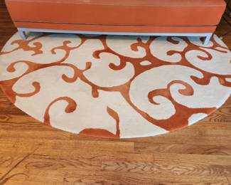 Inv 112b round wool rug IKEA