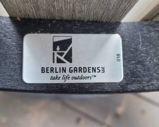 Berlin Gardens polywood outdoor furniture