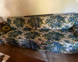 Floral couch