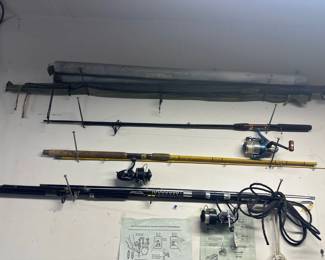 fishing poles