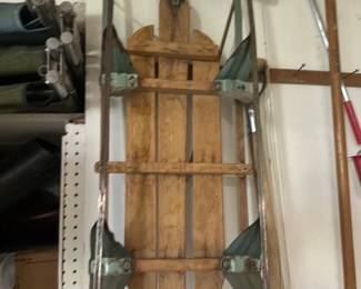 wood sled
