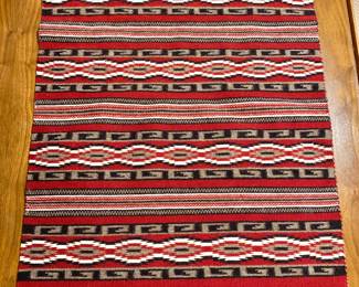 Rose Nez Wide Ruins Navajo Weaving Or Rug (Appraisal Included )