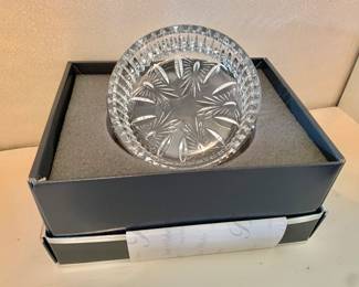New in Box Waterford Coaster