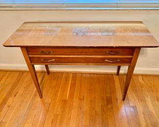 Vintage, Inlay Lane Single Drawer Console, Sofa Table