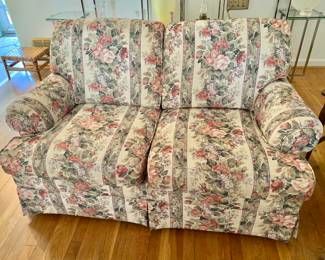 Floral Loveseat