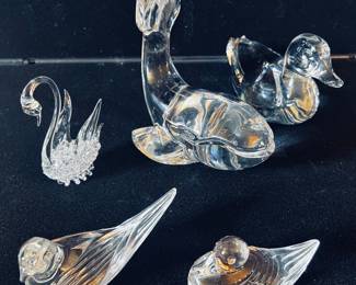 Some of the Simon Pearce crystal 