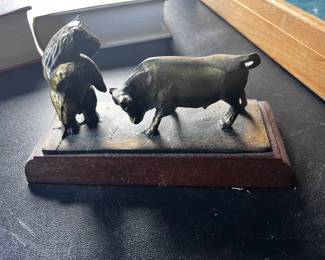 Bear & Bull bronze 