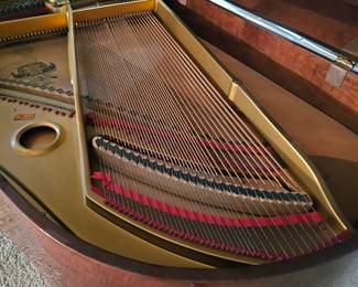 Gorgeous Hanil Grand Piano with Installed QRS Pianomation Player Piano System. #hanilgrandpiano