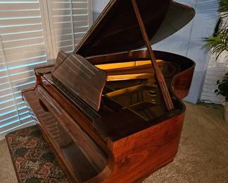 Gorgeous Hanil Grand Piano with Installed QRS Pianomation Player Piano System. #hanilgrandpiano