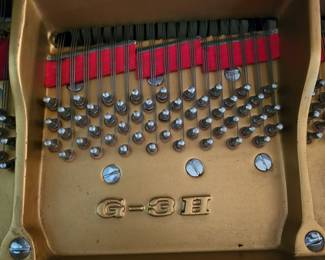 Gorgeous Hanil Grand Piano with Installed QRS Pianomation Player Piano System. #hanilgrandpiano