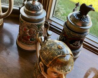 German Beer Stein Collection 